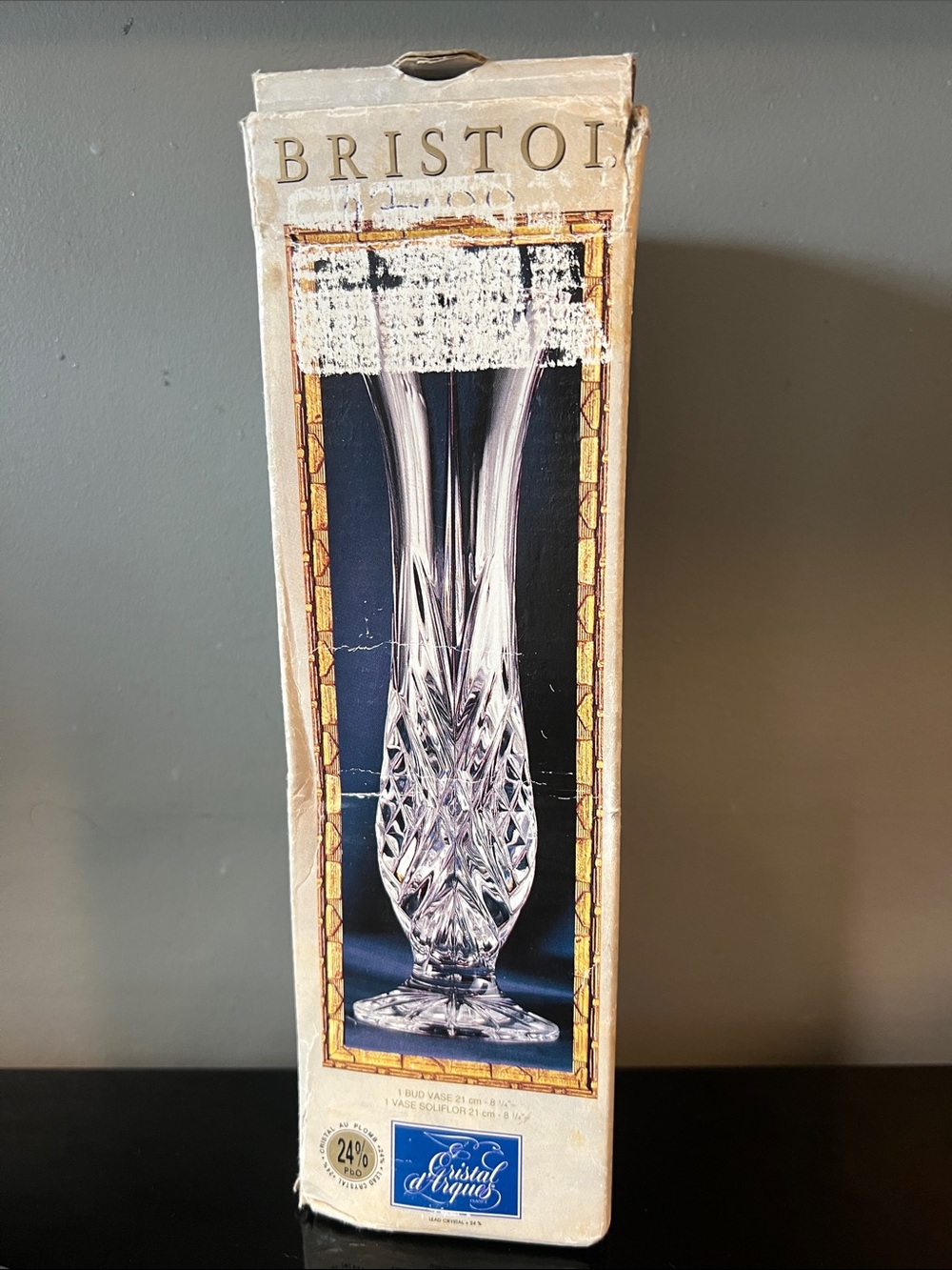 Bristol Crystal Clear Bud Vase